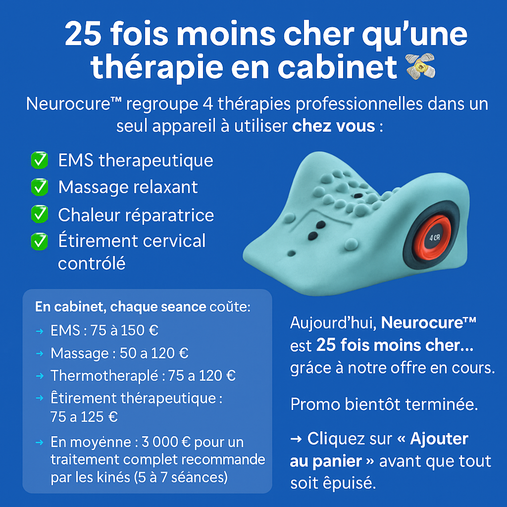 Neurocure® Masseur 4 en 1