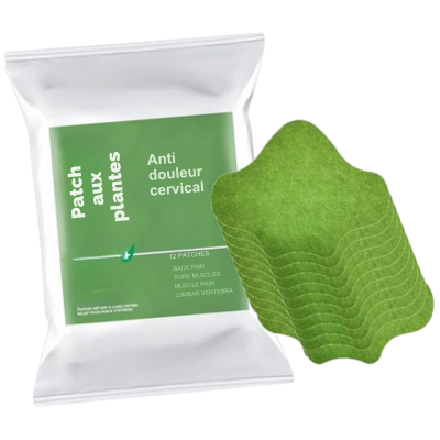 12 Patchs anti douleur de la nuque