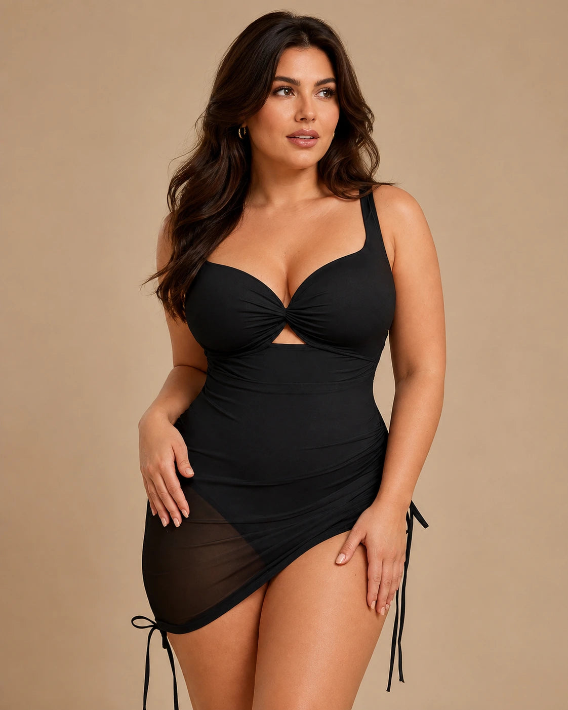 Shaping One-Piece Swimsuit
