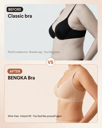 Wireless Jelly Support Bra