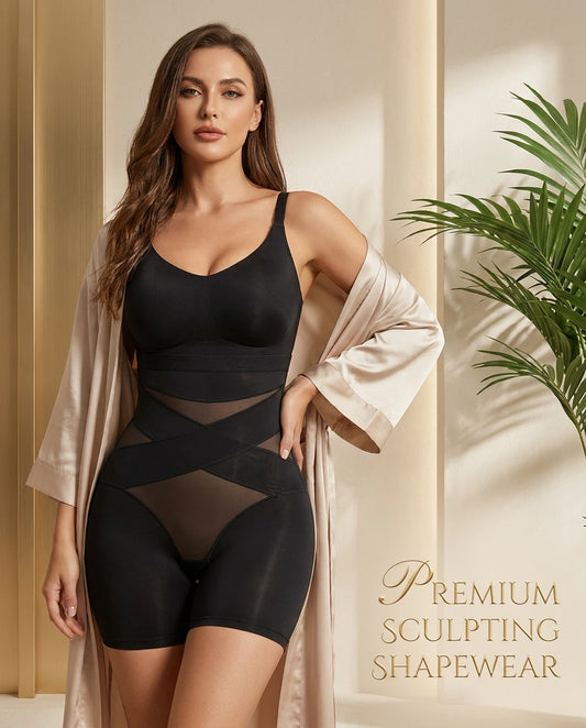 Cross-Compression Shaping Shorts